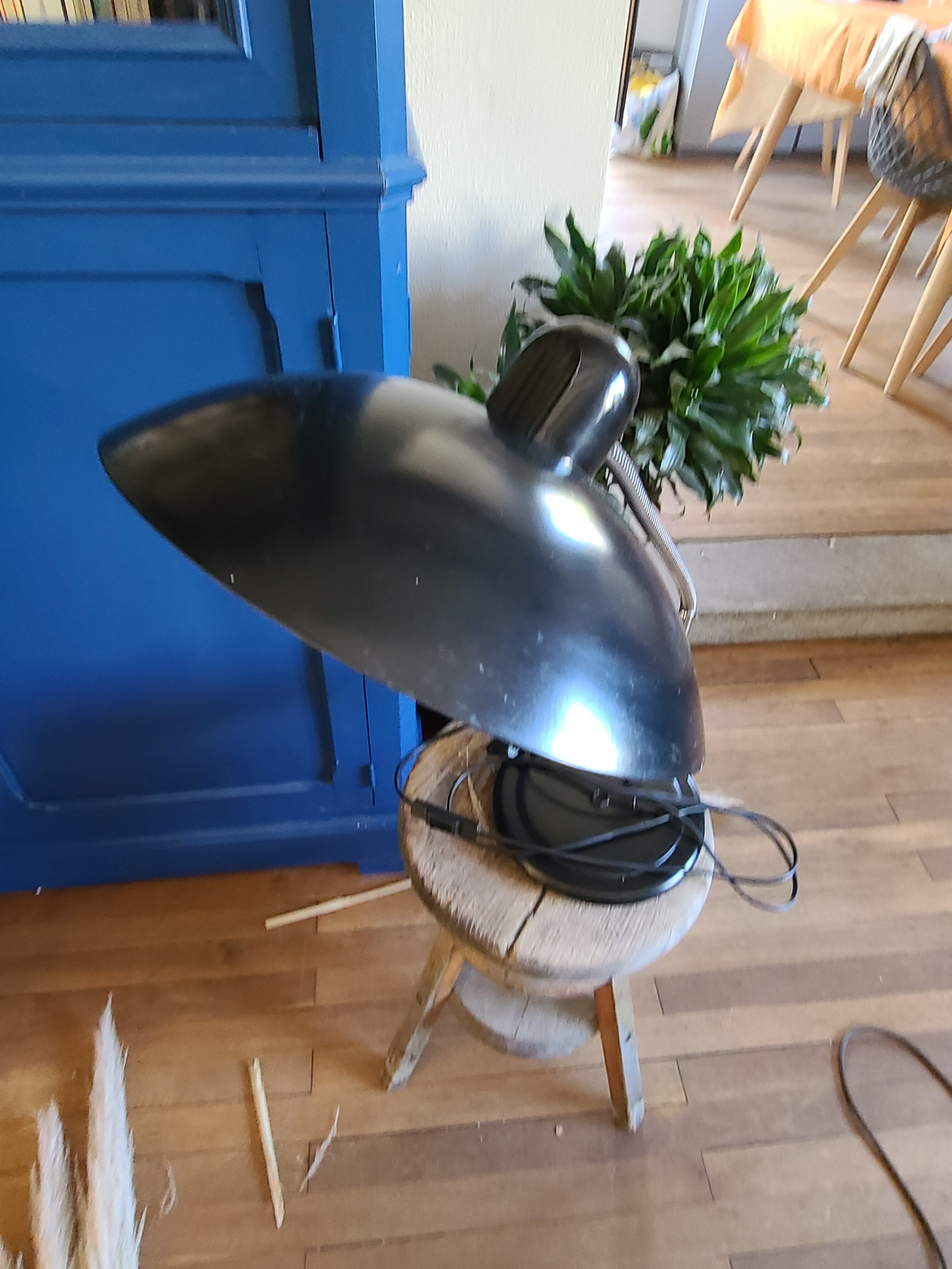 Vintage french lamp 70 aluminor