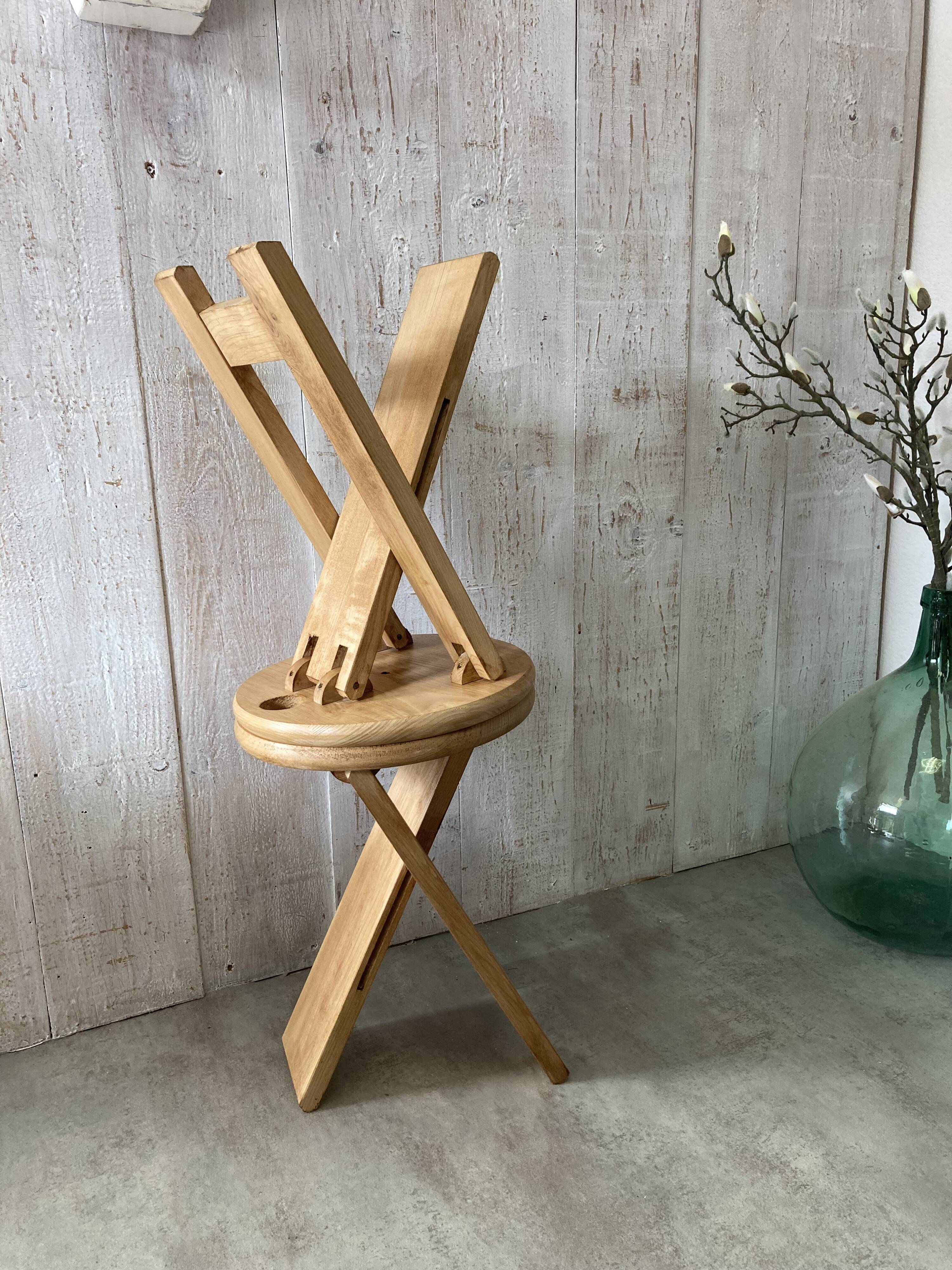 Pair of folding stools