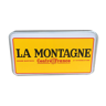 Enseigne lumineuse vintage d'extérieur "la montagne", années 80-90