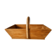 Wooden picking basket