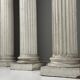 Set of 4 neoclassical columns 272cm