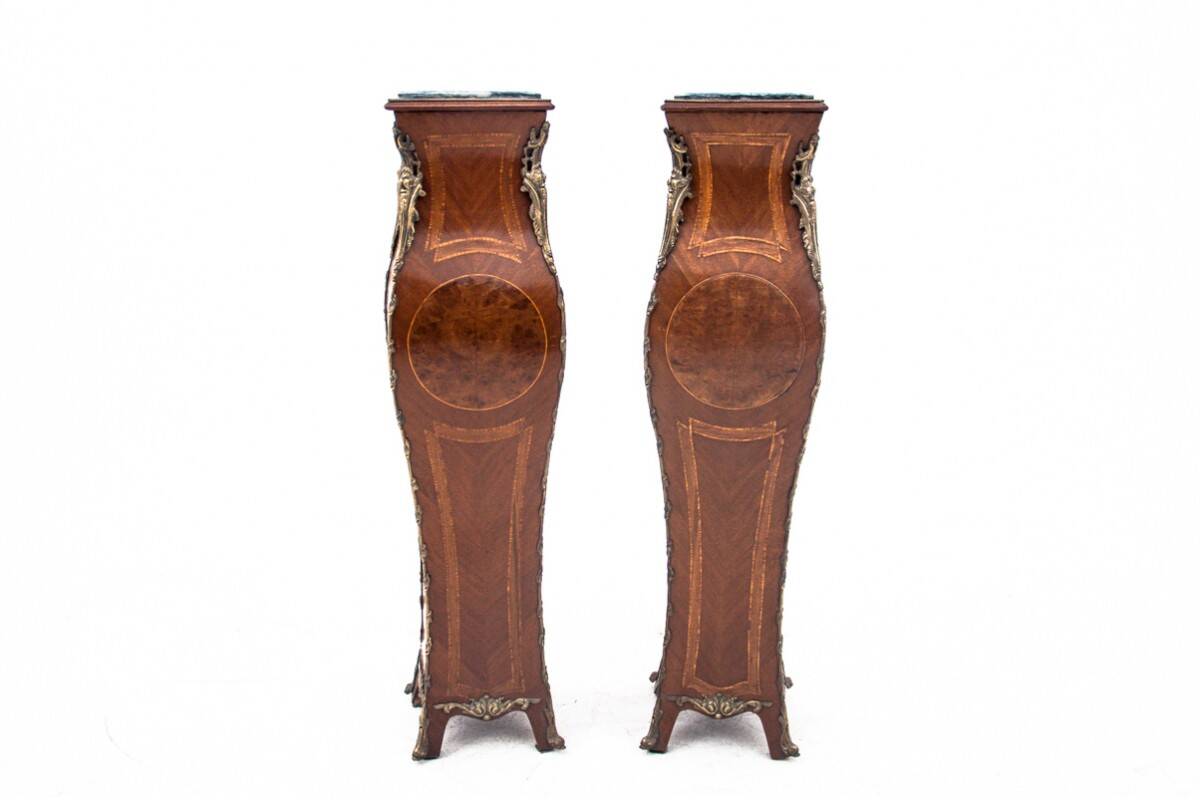 Antique columns, France, around 1870