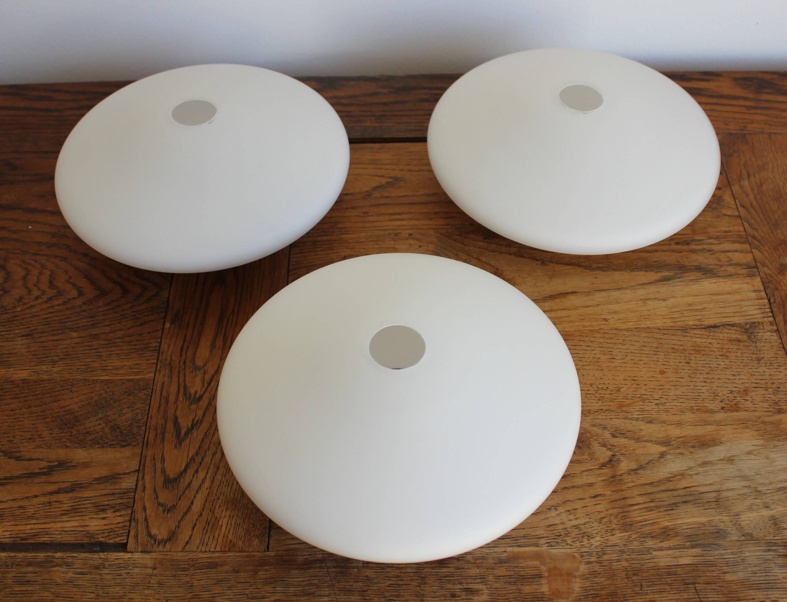 3 globes vintage suspension chandelier scandinavian design louis kalff philips