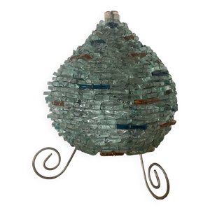 Lampe Vintage Tao Verre - orange