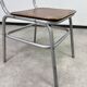 Vintage aluminium dining set