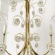 Crystal Glass Chandelier by Vereinigte Werkstätten Collection
