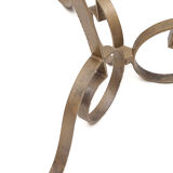 Raymond Subes round coffee table