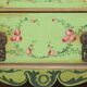 Pair of Waterfall Regency Sheraton antique bookshelves hand-painted.