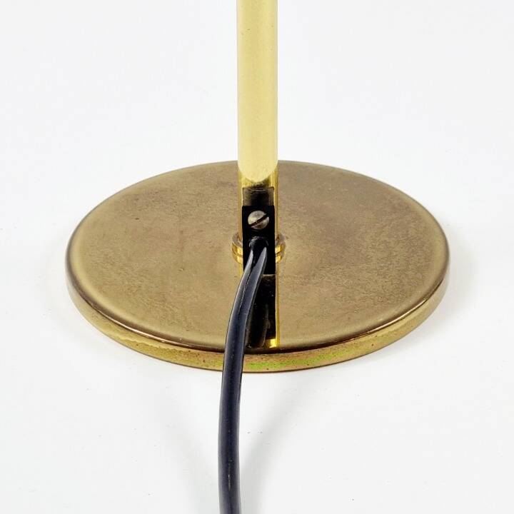 Pair of Mid-Century Bubble Glass Table Lamps by Helena Tynell, Germany, 1960s