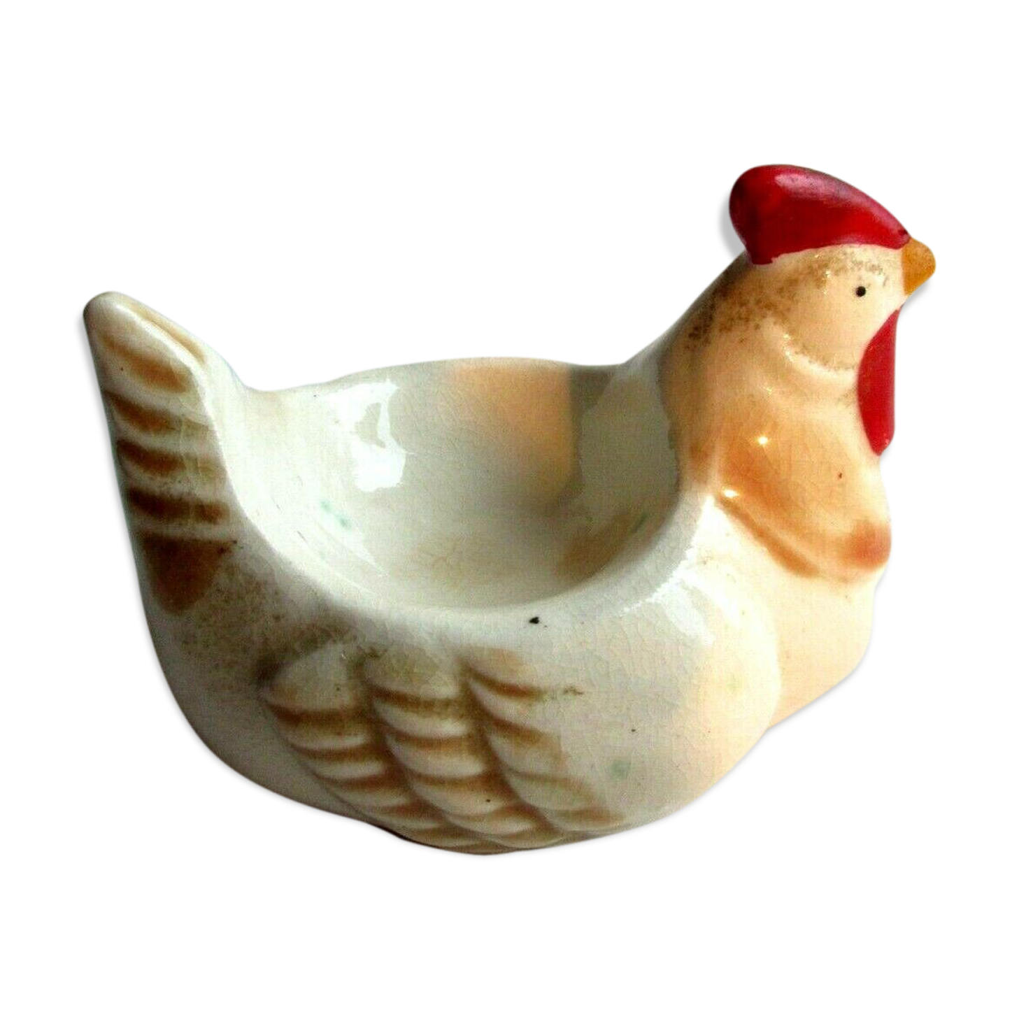 Art Deco Vintage Ceramic Shell: Pool