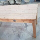 Large old school table