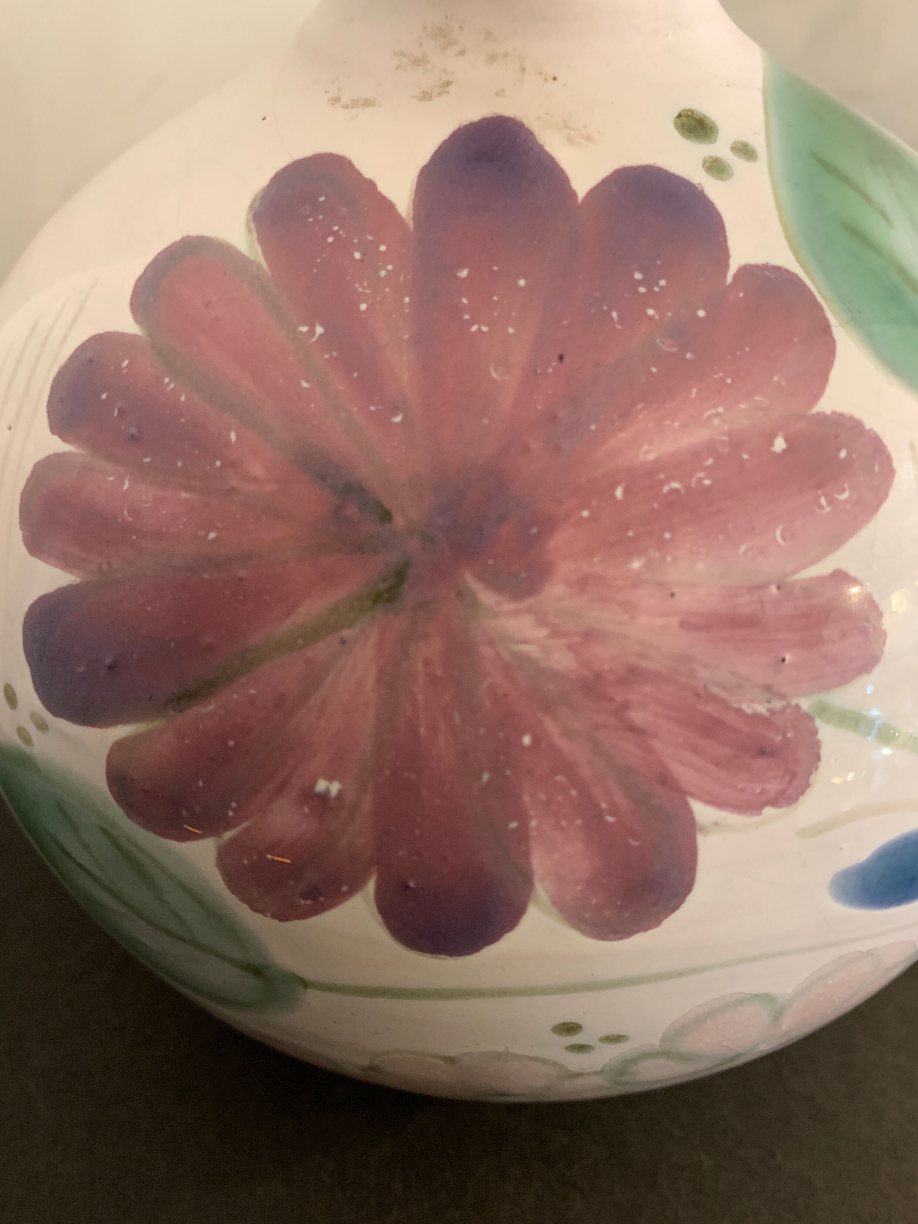 Contemporary ceramic lamp foot Maja