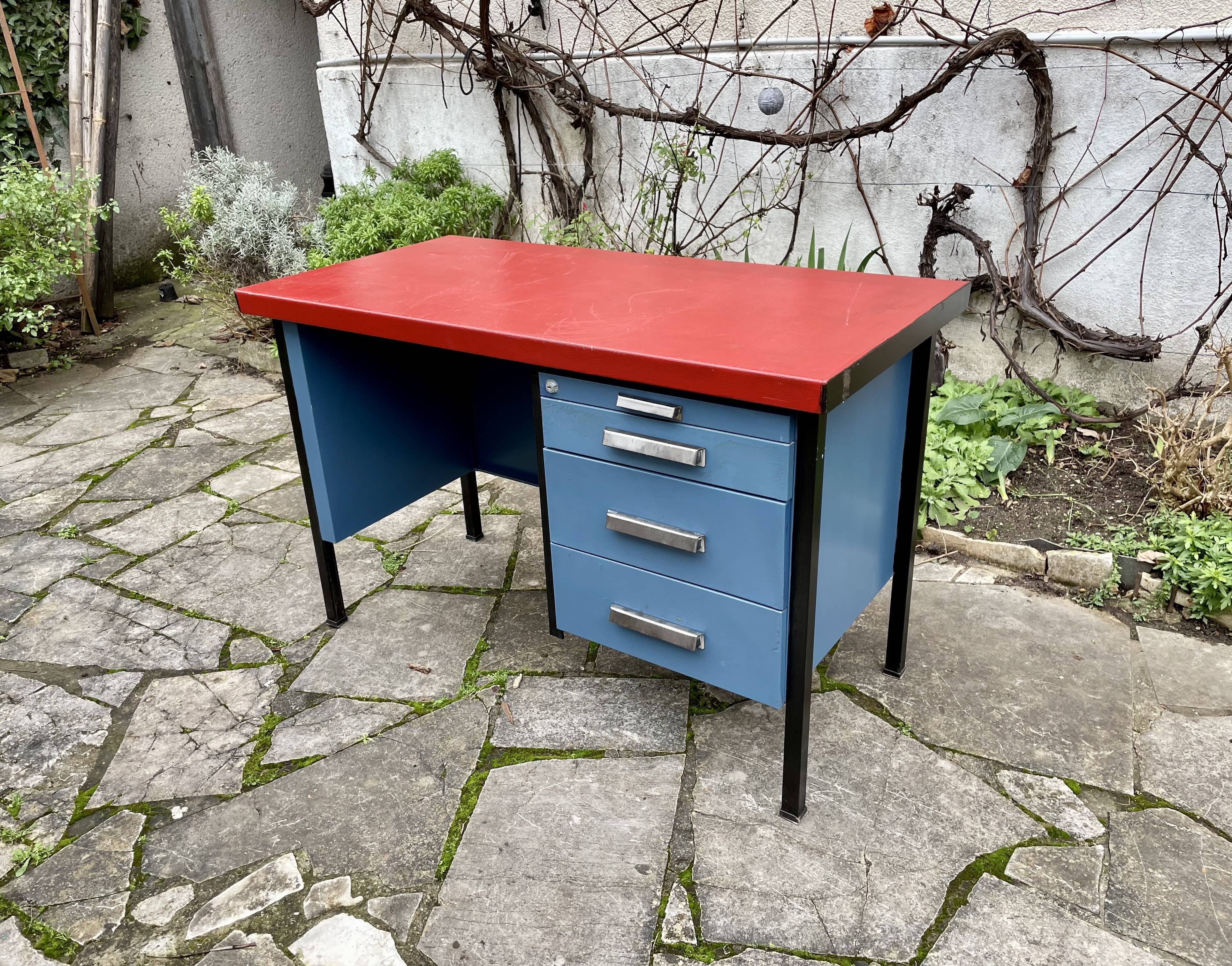 Industrial metal office