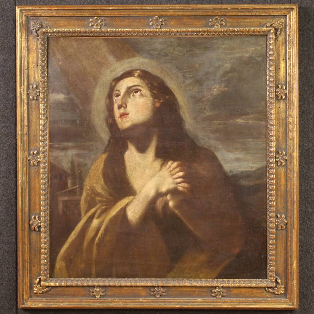 Antique Magdalene painting form 17th century