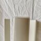 Vintage white plastic tripod stool Gedy - design Olaf von Bohr