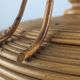 Large Rattan basket by Vivai del Sud, Italy 1960s
