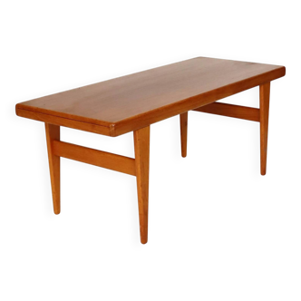 Table basse en teck avec rallonge