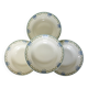 4 vintage soup plates from St Amand 220628