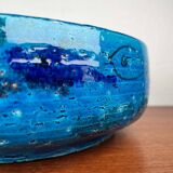 Bowl in the shape of a fish, modern fish from the mid-century by Aldo Londi for Bitossi, Italy, 1960s.