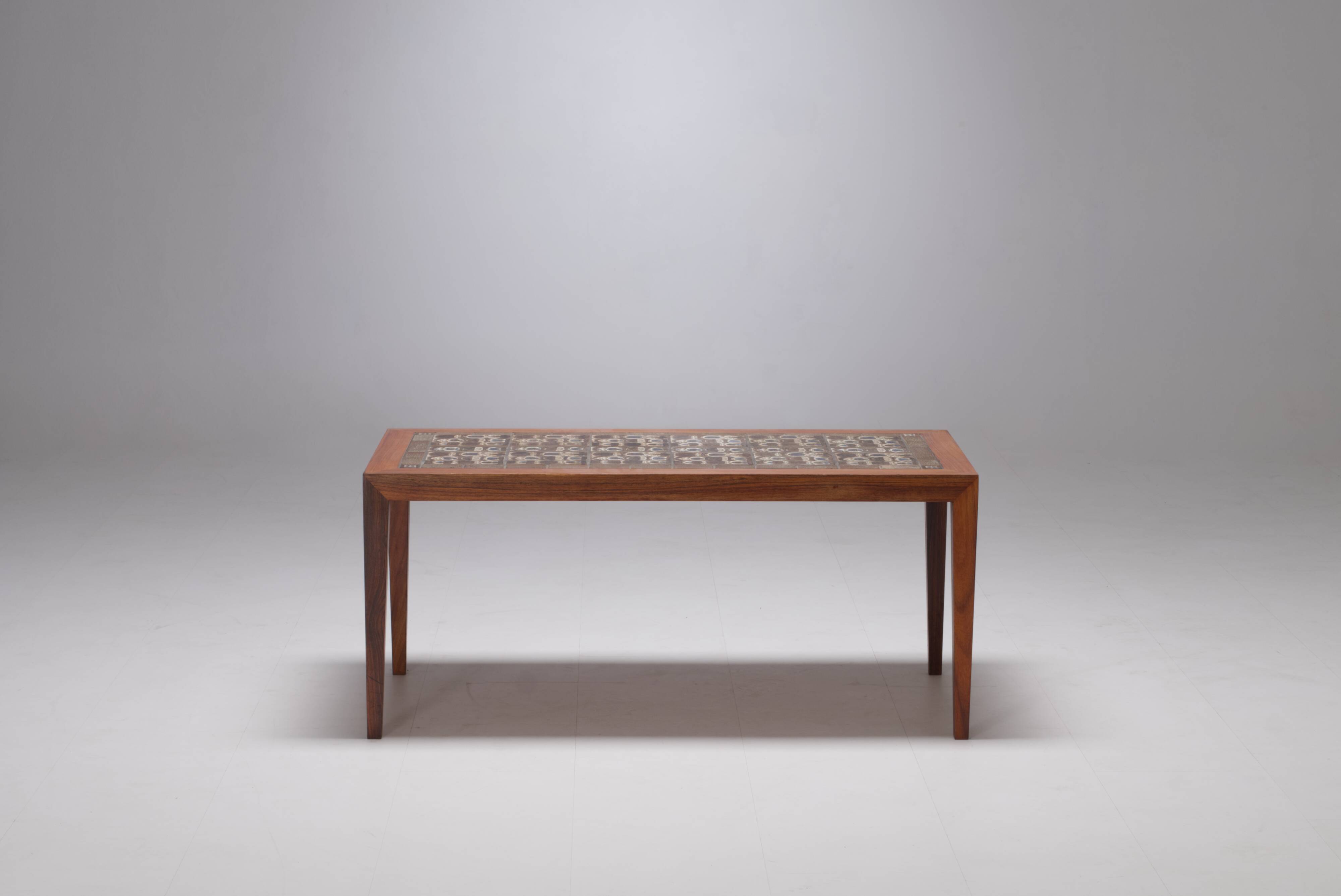 Rosewood coffee table