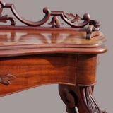 Mahogany console