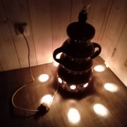 Lampe de sol années 7