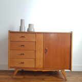 Vintage Scandinavian wooden row