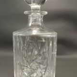 Crystal whiskey decanter