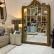 Large old mirror louis Philippe