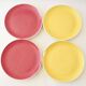 8 assiettes couleurs Salins