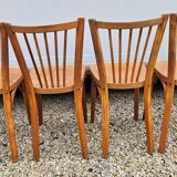 4 Vintage Baumann Bistro Chairs from the 50s/60s