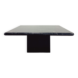 Marble Coffee Table Black