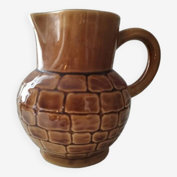 Vintage Sarreguemines pitcher.