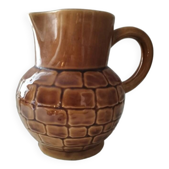 Vintage Sarreguemines pitcher.