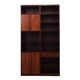 Ensemble de bibliothèques en palissandre, design danois, années 1970, éditeur : Omann Jun