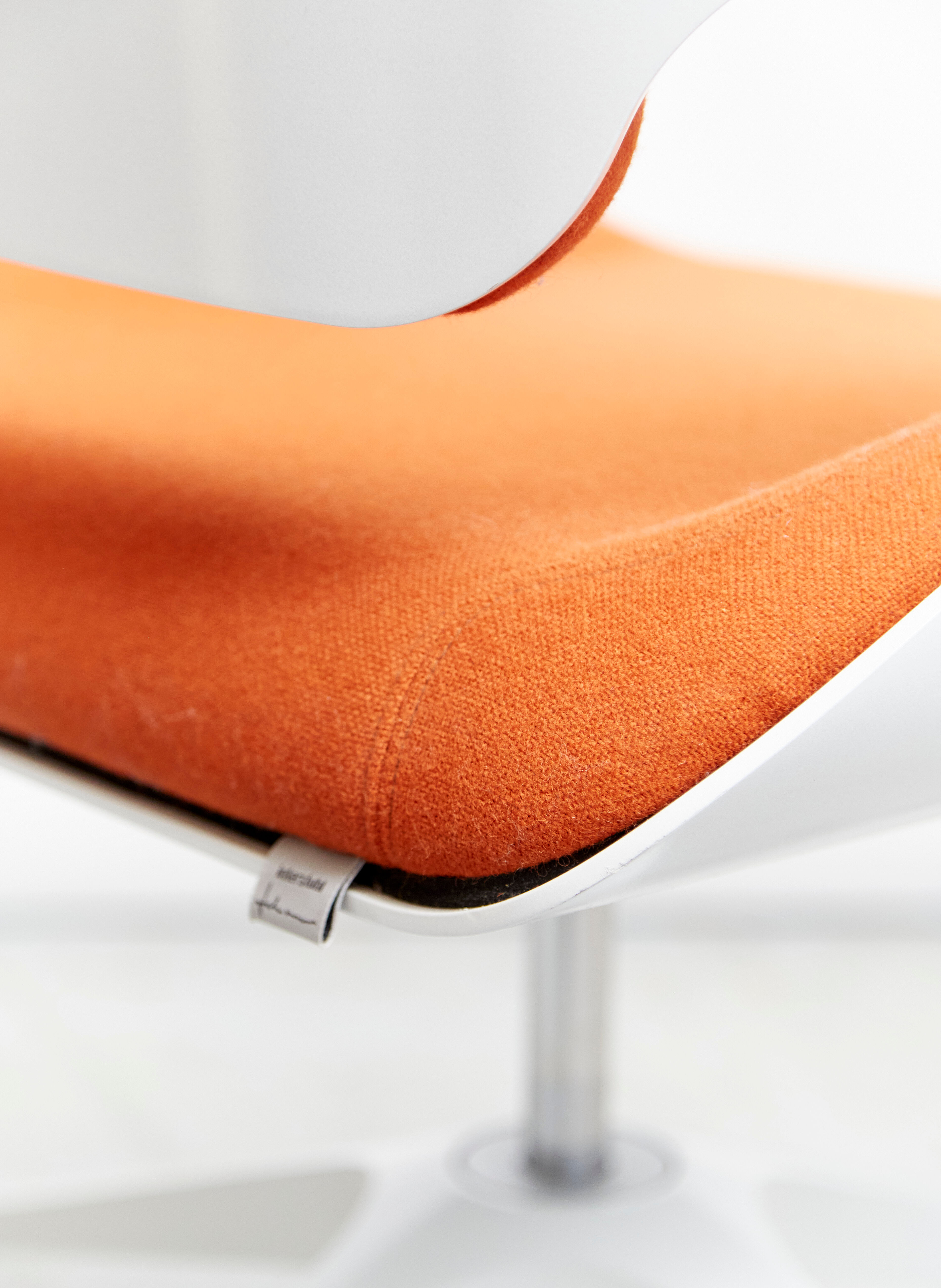 Zaha Hadid conference armchair Silver S101 for Interstuhl