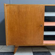 Pink Jiri Jiroutek U458 sideboard 1960s for Interier Praha