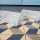 Paire d'appliques Holophane Prismopal