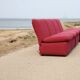 5-seater modular sofa, France, late 1970s.