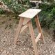 Antique wooden stepladder