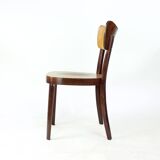 Ensemble de 4 chaises à repas par Tatra en noyer, Tchécoslovaquie 1960