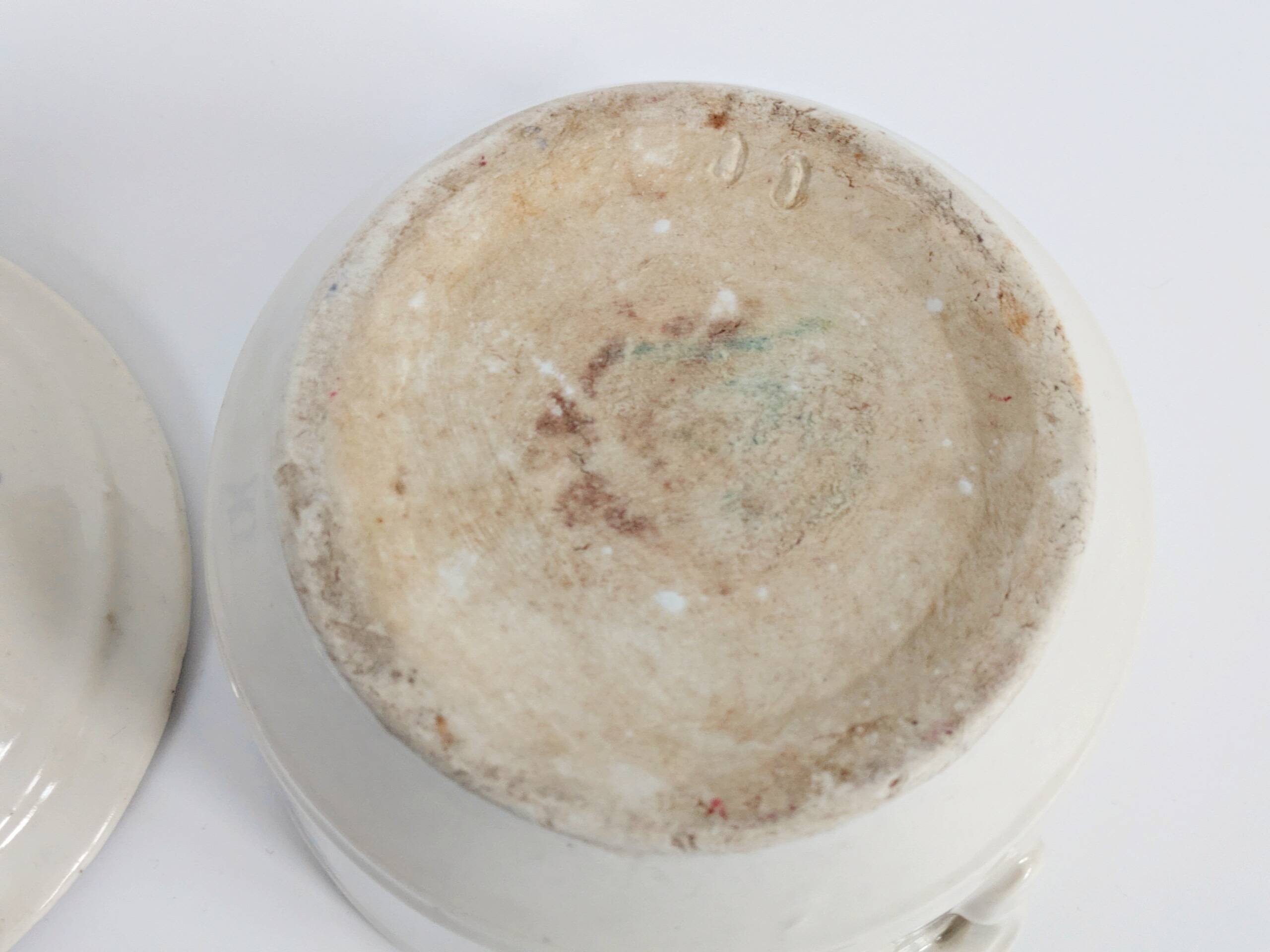 Set of 2 vintage ceramic terrines from Saint-Uze, Art Deco.