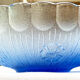 Dessert service in blue Arcopal