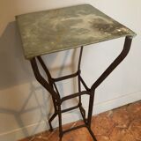 Old steel and zinc florist service