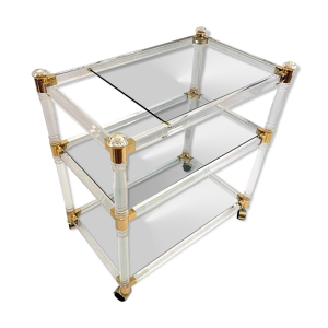 desserte en plexiglas