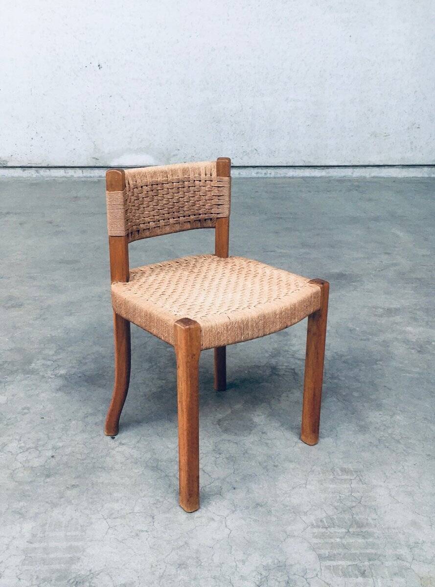Mid-Century Rope Side Chair, Sweden, 1960s