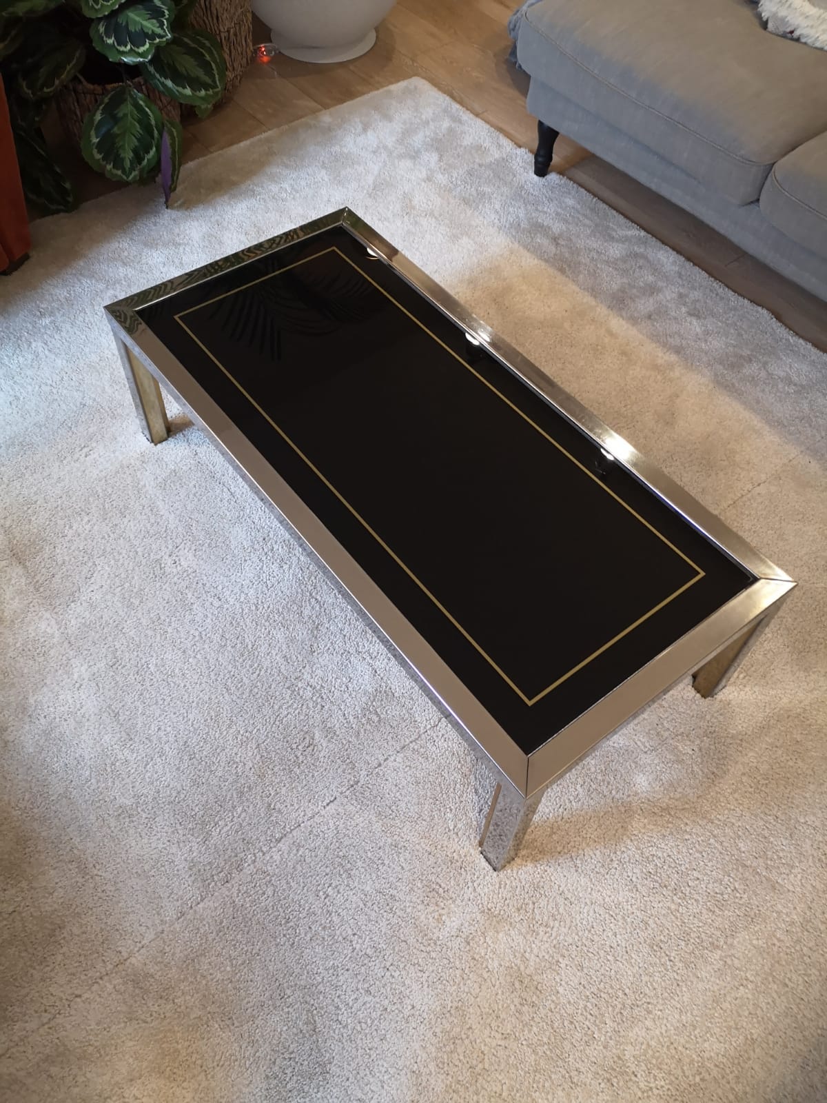 Vintage Italian coffee table 70s