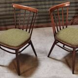 Suite of 4 chairs Antonin Suman for Tatra Nabytok 1960
