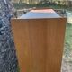 Light oak sliding door wardrobe, 1960