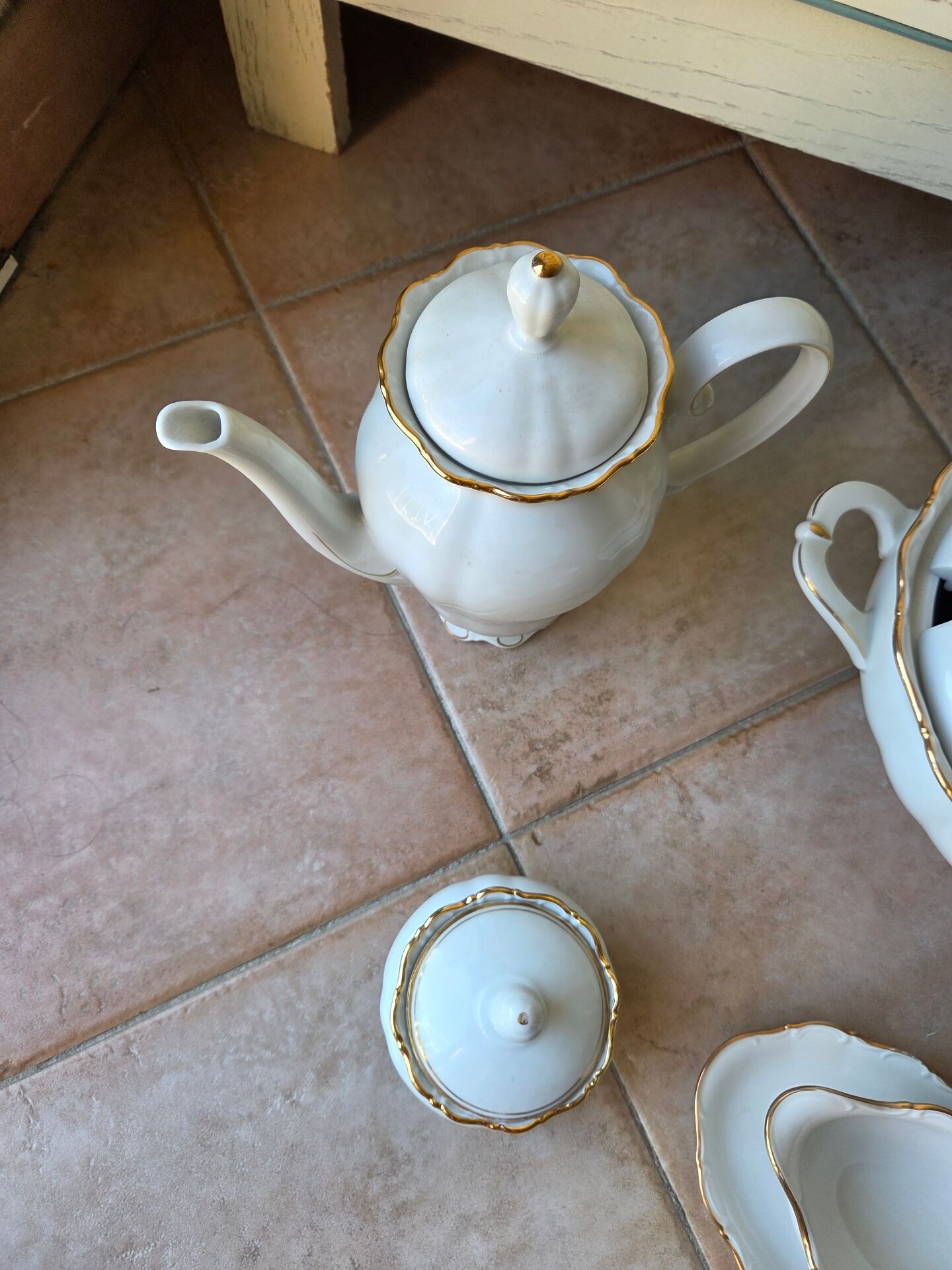 Set of porcelain tableware Seltmann Weiden